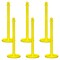 Mr. Chain Yellow Medium Duty Stowable Stanchion, 6PK 93702-6 - alternate 1